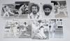 Test and County press photographs ‘N-Y’ 1970s-1990s. An extensive selection comprising well over five hundred mainly mono original press photographs of Test, County and international players depicted in match action, player portraits etc. Players featured - 3