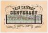 Kenneth Shuttleworth. Lancashire, Leicestershire & England 1964-1980. ‘Centenary of Test Cricket. Australia v England 1877-1977’. Two official first day covers produced to commemorate the event. The covers containing forty two signatures of Australian and - 3