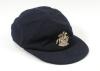 Kenneth Shuttleworth. Lancashire, Leicestershire & England 1964-1980. M.C.C. touring Test cap worn by Shuttleworth on the tour of the Australia in 1970/71. The navy blue cap with central emblem of St. George & the Dragon to front. Some minor staining and 