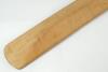 England Test cricketers. Duncan Fearnley ‘Supreme’ cricket bat signed to the face of the bat by over sixty, mainly post war, Test players in two vertical rows. Signatures include F.R. Brown, May, Bowes, Paynter, Akin, Washbrook, Wardle, Hardstaff, Laker, - 4