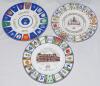 ‘County Championship winning plates’. Excellent and almost complete collection of commemorative County Championship china plates as issued for Hampshire 1973 (1st), Worcestershire 1974, Middlesex 1976, Kent/Middlesex 1977, Kent 1978, Essex 1979, Middlesex