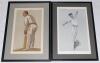 ‘The Cricketers of Vanity Fair’. Selection of nine original colour chromolithographs of cricketers published in the magazine being G. Bonnor, A.Lyttelton, W.W. Read, A.N. Hornby, S.J. Woods, C.B. Fry, G. Hirst, P. Warner and C. Blythe. Sold with three oth