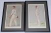 ‘The Cricketers of Vanity Fair’. Selection of nine original colour chromolithographs of cricketers published in the magazine being G. Bonnor, A.Lyttelton, W.W. Read, A.N. Hornby, S.J. Woods, C.B. Fry, G. Hirst, P. Warner and C. Blythe. Sold with three oth - 4