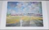 Jocelyn Galsworthy. ‘England v West Indies’ 1998-2007. Six limited edition prints of scenes of play in progress from England v West Indies Test matches, each signed by the artist Jocelyn Galsworthy. Subjects are ‘Barbados 1998’, no. 184/350. ‘Antigua 1998