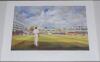 Jocelyn Galsworthy. ‘England v West Indies’ 1998-2007. Six limited edition prints of scenes of play in progress from England v West Indies Test matches, each signed by the artist Jocelyn Galsworthy. Subjects are ‘Barbados 1998’, no. 184/350. ‘Antigua 1998 - 3