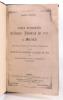 Wisden Cricketers Almanack 1871. 8th edition. Handsomely bound in full black leather, with original paper wrappers, with raised bands and title and date in gilt to spine. Pages checked, complete. Some wear and loss to the top right hand corner of the fron