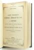 Wisden Cricketers Almanack 1872. 9th edition. Handsomely bound in full black leather, lacking original paper wrappers, with raised bands and title and date in gilt to spine. Pages checked, complete. Odd very minor faults otherwise in good/very good condit