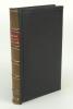 Wisden Cricketers’ Almanack 1875. 12th edition. Facsimile edition printed by Billing & Sons Ltd, London 1960. Handsomely bound in full black leather with raised bands and title and date in gilt to spine. Handwritten name of ownership and date ‘1966’ to fi - 2