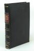 Wisden Cricketers Almanack 1883. 20th edition. Handsomely bound in full black leather, lacking original paper wrappers, with raised bands and title and date in gilt to spine, red speckled page edges. Lacking the one advertising page at the front, handwrit - 2