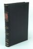 Wisden Cricketers’ Almanack 1884. 21st edition. Handsomely bound in full black leather, with original front paper wrapper, with raised bands and title and date in gilt to spine. Minor foxing to page block, slight soiling to front wrapper otherwise in good - 2