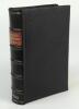 Wisden Cricketers’ Almanack 1893. 30th edition. Handsomely bound in full black leather, lacking original paper wrappers, with raised bands and title and date in gilt to spine. Slight soiling to the first advertising page otherwise in good/very good condit - 2