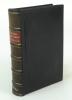 Wisden Cricketers’ Almanack 1894. 31st edition. Handsomely bound in full black leather, lacking original paper wrappers, with raised bands and title and date in gilt to spine. Slight soiling to the first advertising page, minor pencil annotation otherwise - 2