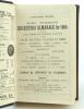 Wisden Cricketers’ Almanack 1903 and 1904. 40th & 41st editions. Both editions handsomely bound in full black leather, lacking original paper wrappers, raised bands and title and date in gilt to spines, red page edges. The 1903 edition lacking advertising - 2