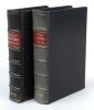 Wisden Cricketers’ Almanack 1905 and 1906. 42nd & 43rd editions. Both editions handsomely bound in full black leather, lacking original paper wrappers, raised bands and title and date in gilt to spines, red speckled page edges. Both lacking advertising pa - 3