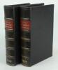 Wisden Cricketers’ Almanack 1909 and 1910. 46th & 47th editions. Both editions handsomely bound in full black leather, lacking original paper wrappers, raised bands and title and date in gilt to spines, red speckled page edges. Both editions lacking adver - 3