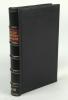 Wisden Cricketers’ Almanack 1918. 55th edition. Handsomely bound in full black leather, lacking original paper wrappers, raised bands and title and date in gilt to spine. Good/very good condition. Handwritten name of ownership and date ‘1966’ to the front - 2