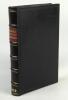 Wisden Cricketers’ Almanack 1919. 56th edition. Handsomely bound in full black leather, lacking original paper wrappers, raised bands and title and date in gilt to spine. Good/very good condition. Handwritten name of ownership and date ‘1966’ to the front - 2