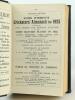 Wisden Cricketers’ Almanack 1923 and 1924. 60th & 61st editions. Both editions handsomely bound in full black leather, lacking original paper wrappers, raised bands and title and date in gilt to spine. Good/very good condition. Handwritten name of ownersh