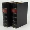 Wisden Cricketers’ Almanack 1923 and 1924. 60th & 61st editions. Both editions handsomely bound in full black leather, lacking original paper wrappers, raised bands and title and date in gilt to spine. Good/very good condition. Handwritten name of ownersh - 3