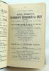 Wisden Cricketers’ Almanack 1926, 1927 and 1928. 63rd, 64th & 65th editions. All three handsomely bound in full black leather, lacking original paper wrappers, raised bands and title and date in gilt to spine. The first two editions complete and in good/ - 2