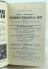 Wisden Cricketers’ Almanack 1929, 1930 and 1931. 66th, 67th & 68th editions. All three handsomely bound in full black leather, lacking original paper wrappers, raised bands and title and date in gilt to spine. The first two editions lacking advertising p - 3