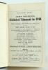 Wisden Cricketers’ Almanack 1932, 1933 and 1934. 69th, 70th & 71st editions. All three handsomely bound in full black leather, lacking original paper wrappers, raised bands and title and date in gilt to spine. All three editions are complete and in good/ - 3