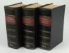 Wisden Cricketers’ Almanack 1932, 1933 and 1934. 69th, 70th & 71st editions. All three handsomely bound in full black leather, lacking original paper wrappers, raised bands and title and date in gilt to spine. All three editions are complete and in good/ - 4