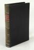 Wisden Cricketers’ Almanack 1943. 80th edition. Only 5600 paper copies were printed in this war year. Handsomely bound in full black leather, lacking original paper wrappers, raised bands and title and date in gilt to spine, gilt to page block. Very good - 2