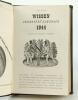 Wisden Cricketers’ Almanack 1944. 81st edition. Only 5600 paper copies were printed in this war year. Handsomely bound in full black leather, lacking original paper wrappers, raised bands and title and date in gilt to spine, gilt to page block. Very good 