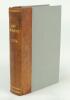 Wisden Cricketers’ Almanack 1894. 31st edition. Bound in quarter leather binding, with original paper wrappers, gilt titles to spine. Some darkening and wear to wrappers, minor corner loss to wrappers otherwise in good+ condition - 2