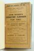 Wisden Cricketers’ Almanack 1900 and 1901. 37th & 38th editions. Both bound in quarter leather binding, with original paper wrappers, gilt titles to spine. The 1900 edition with minor wear to the wrappers, minor foxing otherwise in good/very good conditio