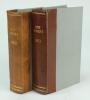 Wisden Cricketers’ Almanack 1900 and 1901. 37th & 38th editions. Both bound in quarter leather binding, with original paper wrappers, gilt titles to spine. The 1900 edition with minor wear to the wrappers, minor foxing otherwise in good/very good conditio - 3