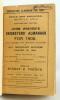 Wisden Cricketers’ Almanack 1905. 42nd edition. Bound in quarter leather binding, with original paper wrappers, gilt titles to spine. Very minor wear to the wrappers, handwritten name of ownership to the top border of the front wrapper otherwise in good/v