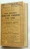 Wisden Cricketers’ Almanack 1908. 45th edition. Bound in quarter leather binding, with original paper wrappers, gilt titles to spine. Some wear and darkening to the wrappers, some minor surface loss to the wrappers, handwritten name of ownership to the to