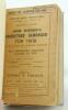 Wisden Cricketers’ Almanack 1909. 46th edition. Bound in quarter leather binding, with original paper wrappers, gilt titles to spine. Some wear and darkening to the wrappers, some minor surface loss to the wrappers, handwritten name of ownership to the to