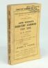 Wisden Cricketers’ Almanack 1916. 53rd edition. Original paper wrappers. Some general wear to the wrappers and spine paper, minor nick to the top edge of the front wrapper, handwritten name and address of ownership to top border of the front wrapper, some