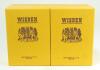 Wisden Cricketers’ Almanack 1864-1878. Fifteen facsimile editions published by John Wisden & Co Ltd, London 1991. Limited edition 573/1000. Brown hard board covers with gilt lettering to covers and spine. In original yellow presentation box, One opening f - 2