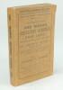 Wisden Cricketers’ Almanack 1890. 27th edition. Original rear paper wrapper, replacement front wrapper and spine. Some wear, and staining to rear wrapper, some wear to the title page. Internally complete with the exception of five replacement replica page