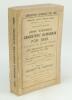 Wisden Cricketers’ Almanack 1899. 36th edition. Original paper wrappers. Possible restoration to spine?. Minor wear with small loss to spine paper, some soiling and age toning to wrappers otherwise in good/very good condition