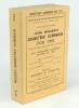 Wisden Cricketers’ Almanack 1915. 52nd edition. Replica wrappers and spine paper, replica first and last advertising pages otherwise in good condition