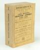 Wisden Cricketers’ Almanack 1926. 63rd edition. Original paper wrappers. Some minor wear to the spine paper, general wear to wrappers otherwise in good/very good condition