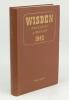 Wisden Cricketers’ Almanack 1942. 79th edition. Original hardback. Only 900 hardback copies were printed in this war year. Dulling to the gilt titles on the spine paper otherwise in very good condition with gilt titles to front board bright. A rare wartim