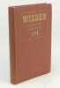 Wisden Cricketers’ Almanack 1944. 81st edition. Original hardback. Only 1500 hardback copies were printed in this war year. Dulled gilt titles on spine paper, some slight dulling to the gilt titles on the front board otherwise in very good condition. A ra