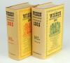 Wisden Cricketers’ Almanack 1965 and 1966. Original hardback editions with dustwrapper. Some age toning to dustwrapper spines otherwise in good+ condition. Qty 2