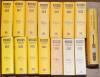 Wisden Cricketers’ Almanack 1981 to 2022. Original hardback editions with dustwrapper. Plus duplicate hardback editions for 2005 and 2010 and softback editions for 1994, 1995 and 1996. Some age toning to dustwrapper spines, minor wear otherwise in overall - 3