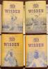 Wisden Cricketers’ Almanack 1976 to 2009, 2014 and 2015. Original hardbacks with dustwrapper. Some age toning to dustwrapper spine, odd faults to dustwrappers otherwise in overall good+ condition. Qty 36 - 3