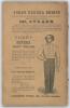 ‘The Guide to Cricketers containing full directions for playing the noble and manly game of Cricket...’ 1851. Compiled and Edited by Frederick Lillywhite. Published by W. & T. Piper, Paternoster Row, London 1851. 4th Edition. 8vo. Original paper wrappers. - 2