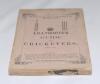 ‘The Guide to Cricketers containing full directions for playing the noble and manly game of Cricket...’ 1852. Compiled and Edited by Frederick Lillywhite. Published by W. & T. Piper, Paternoster Row, London 1852. 5th Edition. 8vo. Original paper wrappers. - 4