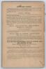 ‘The Guide to Cricketers containing full directions for playing the noble and manly game of Cricket... with an appendix for the Spring Edition’ 1861. Compiled and Edited by Frederick Lillywhite. Published by Fred. Lillywhite, Kennington Oval, London 1861. - 2