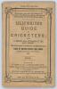 ‘The Guide to Cricketers containing full directions for playing the noble and manly game of Cricket...’ 1865. Compiled and Edited by Frederick Lillywhite. Published by W. Kent & Fred. Lillywhite, London 1865. 20th Edition. 8vo. Original paper wrappers. 12